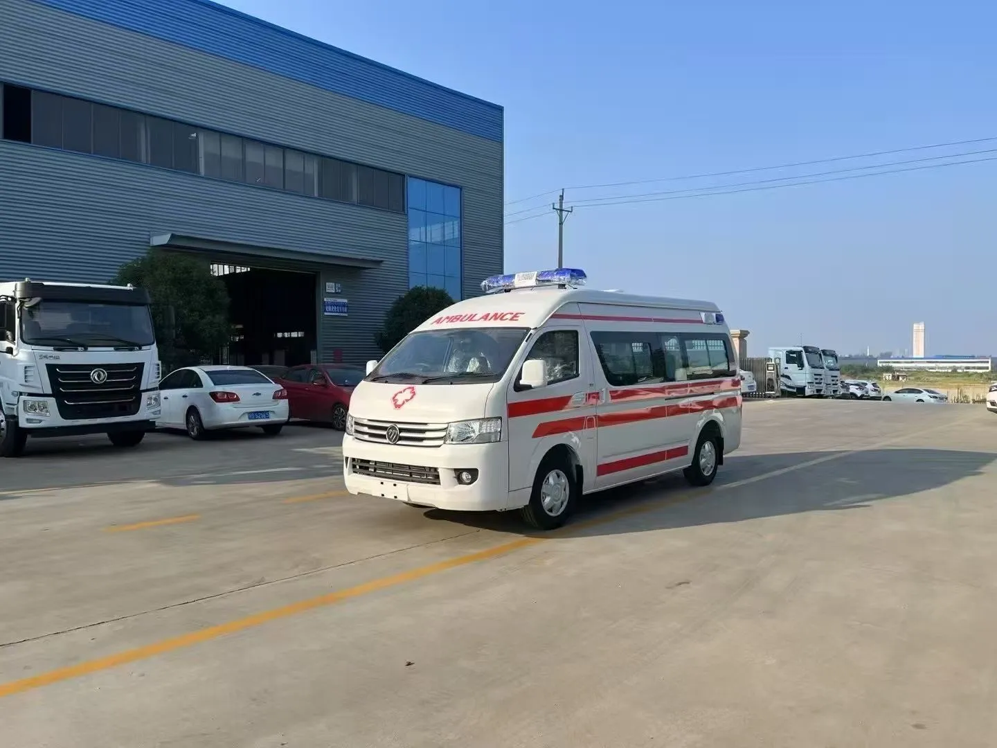FOTON Petrol Diesel Negative Pressure ICU Ambulance